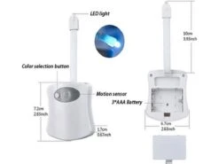 2 Stuks Toiletpotverlichting-automatisch-led-licht-toilet-bril-verlichting-voor-wc-in-8-stelbare-kleuren-wc-lamp-nachtlamp-bewegingssensor-toiletpot, Wit , Merk I12Cover -Badkamer Producten Winkel 1200x900 75