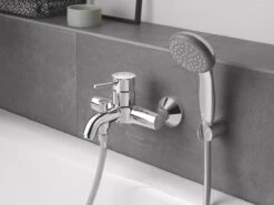 GROHE QuickFix Vitalio Start II 100 Waterbesparende Douchekop - ø 10 Cm - Met Wanddouchehouder - Chroom - 27950000 -Badkamer Producten Winkel 1200x900 8