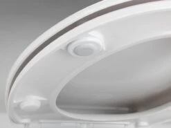 WENKO WC Bril Gubbio - Antibacterieel Wit Duroplast - Easy-Close Sluiting - Fix-Clip Bevestiging In RVS - Belastbaar Tot 350 Kg - Toiletbril - Toiletzitting -Badkamer Producten Winkel 1200x900 80