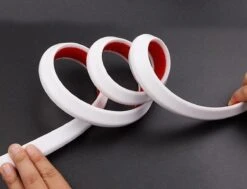 Waterdrempel 'compact' 100 Cm ZWART - Water Stopper - Douche - Bad - Lekkage - Waterkering - Schimmel - Sanitair - -Badkamer Producten Winkel 1200x917 1