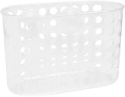 Douchebakje Transparant Met Zuignappen - 15.5 X 8 X 8 Cm - Inhoud 1 Liter - Badkamerspullen Bakjes - Badkamer Opbergbakjes / Organizers -Badkamer Producten Winkel 1200x929 3