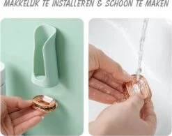 Happy Goodz Houder - Elektrische Tandenborstelhouder - GRIJS 1 Stuk - Flexibele Siliconen - Hangend Aan De Muur Zonder Boren - Geschikt Voor Oral-b & Philips Sonicare - Toothbrush Holder -Badkamer Producten Winkel 1200x946 6
