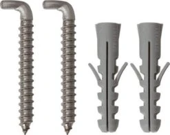 Sealskin Brix - Wandkubus Wandelement Wandrek - 12x50x24 Cm - Metaal - Zwart -Badkamer Producten Winkel 1200x951