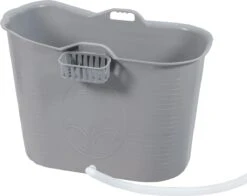 Zitbad Voor Volwassenen - Bath Bucket - Grijs - 200L -Badkamer Producten Winkel 1200x954