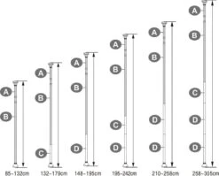 Merkloos Telescopisch Douche Rek Met 4 Lagen - Verstelbaar Bad / Douche Hoekrek Opbergrek - Uitschuifbaar Van 85-305 Cm - Wit 16 Merkloos Telescopisch Douche Rek Met 4 Lagen - Verstelbaar Bad / Douche Hoekrek Opbergrek - Uitschuifbaar Van 85-305 Cm - Wit -Badkamer Producten Winkel 1200x965 4