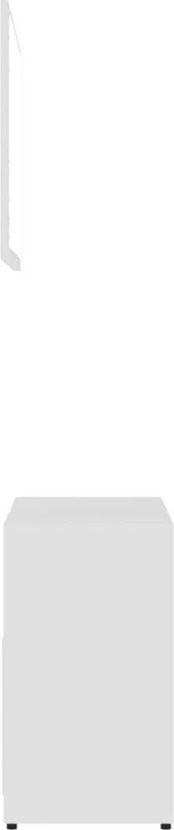 VidaXL Badkamermeubelset Bewerkt Hout Wit -Badkamer Producten Winkel 252x1200