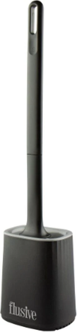 Flusive WC Borstel Met Houder Inclusief Ophangsysteem - Siliconen Toiletborstel - 2 Lifters - Flexibel - Zwart -Badkamer Producten Winkel 279x1200 1