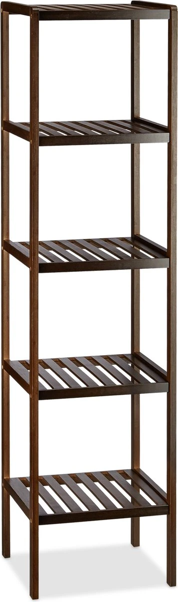 Relaxdays - Badkamerrek Bamboe - Houten Rek - Keukenrek - Schoenenrek, Opbergrek 10 Relaxdays - Badkamerrek Bamboe - Houten Rek - Keukenrek - Schoenenrek, Opbergrek - Afbeelding 8