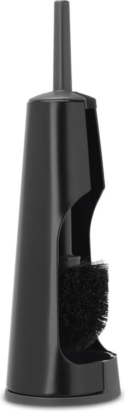 Brabantia ReNew WC Borstel - Met Houder - Matt Black -Badkamer Producten Winkel 365x1200 1