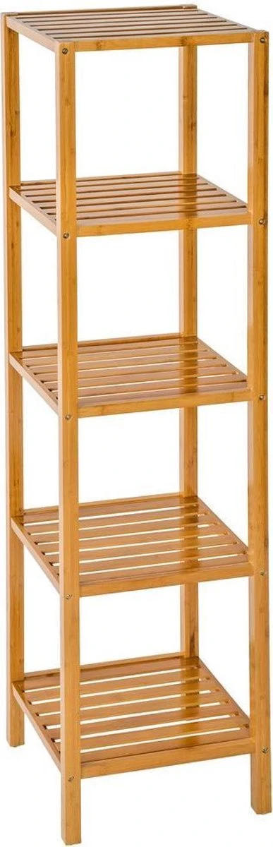 Tectake - Houten Badkamerrek 5 Etages Van Bamboe 401646 3 Tectake - Houten Badkamerrek 5 Etages Van Bamboe 401646