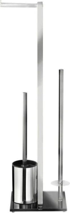 WENKO Toiletbutler Rivalta RVS Glanzend - Toiletborstel Met Houder, Toiletrolhouder En Reserverolhouder -Badkamer Producten Winkel 399x1200 2