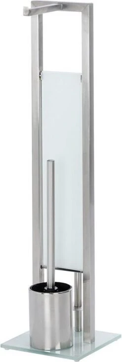 WENKO Toiletbutler Rivalta RVS Mat - Toiletborstel Met Houder, Toiletrolhouder En Reserverolhouder -Badkamer Producten Winkel 405x1200 1