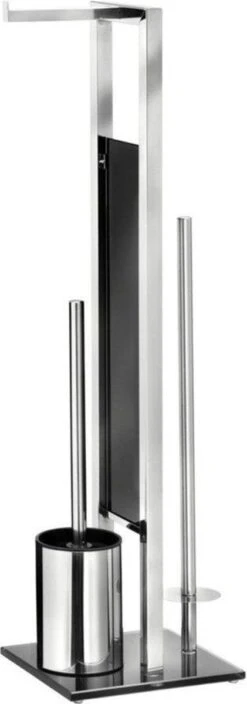 WENKO Toiletbutler Rivalta RVS Glanzend - Toiletborstel Met Houder, Toiletrolhouder En Reserverolhouder -Badkamer Producten Winkel 421x1200 3