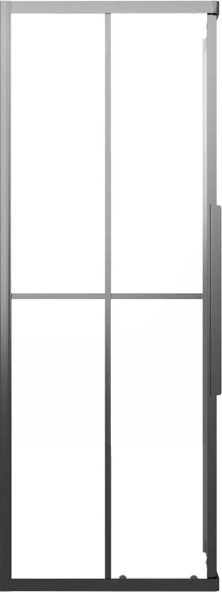 Furniture Limited - Douchecabine 70x70x180 Cm Mat ESG Zwart 5 Furniture Limited - Douchecabine 70x70x180 Cm Mat ESG Zwart - Afbeelding 3