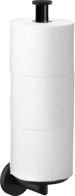 Wc Rolhouder Reserverolhouder Toiletrolhouder Voor 3 Rollen Zwart - Badkamer Accessoires - Hangend -Badkamer Producten Winkel 462x1200 1