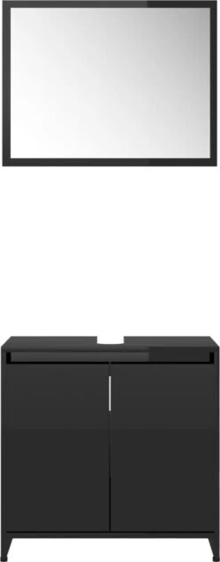 Furniture Limited - 4-delige Badkamermeubelset Bewerkt Hout Hoogglans Zwart -Badkamer Producten Winkel 471x1200 1