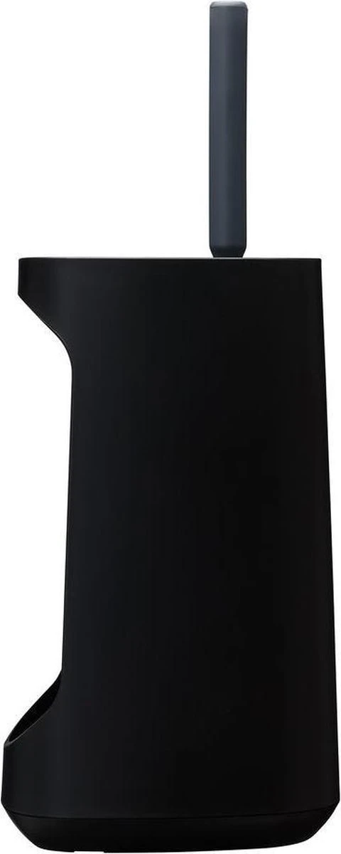 Tiger Tess - Toiletborstelhouder Met Opbergfunctie Vrijstaand En Swoop® Borstel Flexibel - Zwart / Antraciet 4 Tiger Tess - Toiletborstelhouder Met Opbergfunctie Vrijstaand En Swoop® Borstel Flexibel - Zwart / Antraciet - Afbeelding 2