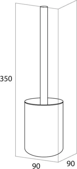 Tiger Porto - Toiletborstel Met Houder - Vrijstaand - Zwart 11 Tiger Porto - Toiletborstel Met Houder - Vrijstaand - Zwart -Badkamer Producten Winkel 549x1200 1
