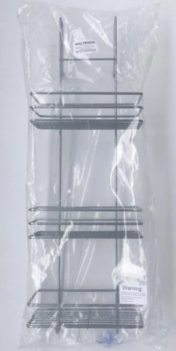 Ball Design Chroom Doucherek-3 Laags-hangend-Doucherek Zonder Boren -Badkamer Producten Winkel 602x1200 6