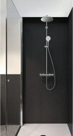 Hansgrohe Crometta S 240 Showerpipe - 1jet - Incl. Thermostaat - Chroom -Badkamer Producten Winkel 640x1200 1