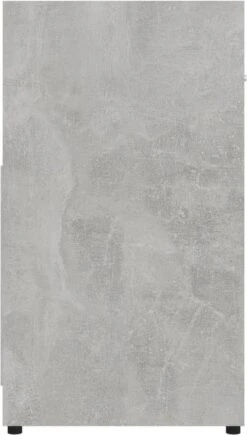 VidaXL Badkamerkast 60x33x61 Cm Spaanplaat Betongrijs 28 VidaXL Badkamerkast 60x33x61 Cm Spaanplaat Betongrijs -Badkamer Producten Winkel 681x1200
