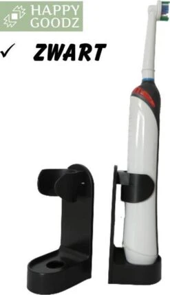 Kwalitatieve Elektrische Tandenborstelhouders ZWART 1 Stuk - Zonder Boren - Geschikt Voor Oral B Toothbrush - Zelfklevend Hangende Houder Voor Elektrische Tandenborstels - Tandenborstelhouder- Standaard - Accessoire -Badkamer Producten Winkel 691x1200 1