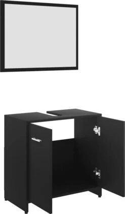 Decoways - Badkamermeubelset Spaanplaat Zwart -Badkamer Producten Winkel 704x1200 1