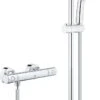GROHE Grohtherm 800 Cosmopolitan Douchekraan - Met Glijstang En Handdouche - Incl. Koppelingen - Chroom - 34768000 -Badkamer Producten Winkel 706x1200