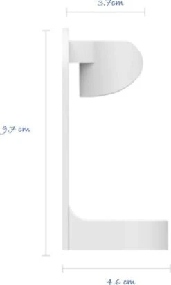 Crème Happy Goodz Shop 1 Stuk Kwalitatieve Elektrische Tandenborstelhouders WIT/Crème 1 Stuk Met Happy Goodz Installatiehandleiding - Geschikt Voor Oa Oral-B - Badkamer Accessoire - Zonder Boren- Met Alcoholdoekje -Badkamer Producten Winkel 721x1200 1