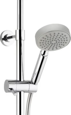 Ben Vira One Douchekop - 1 Straalsoort - 10cm - Chroom - Handdouche -Badkamer Producten Winkel 745x1200