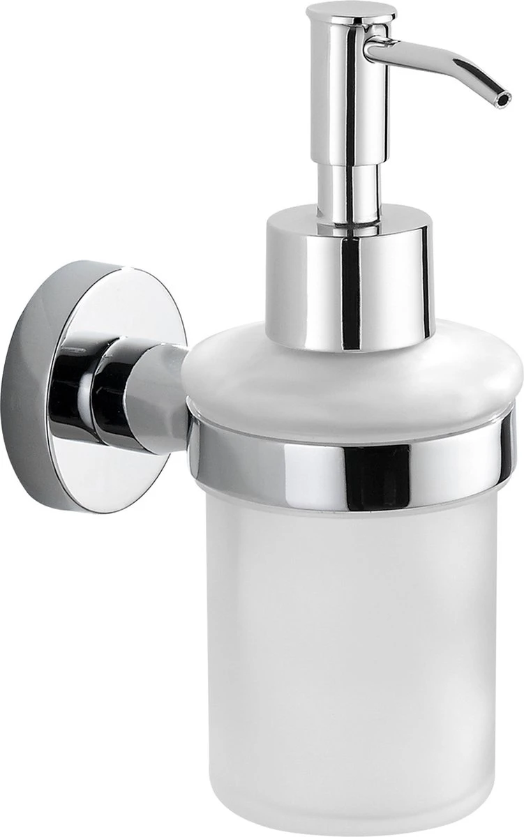 VDN Stainless Zeeppompje - Zeepdispenser - Zeepdispenser Wandmontage - Chroom - Hangend 3 VDN Stainless Zeeppompje - Zeepdispenser - Zeepdispenser Wandmontage - Chroom - Hangend