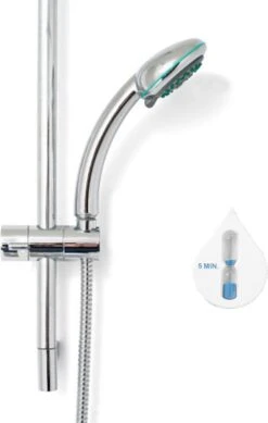 Merkloos Douchetimer - Showertimer - Douchewekker - Doucheklok - Met Zuignap - Waterbesparende - Zandloper - 5 Minuten -Badkamer Producten Winkel 762x1200 2