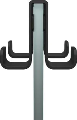 Tiger Caddy - Handdoekhaak Voor Douchecabine - Glaspaneel Dikte 6-8 Mm - 3,5 X 7 X 5 Cm - Dubbel - Zwart -Badkamer Producten Winkel 774x1200 3