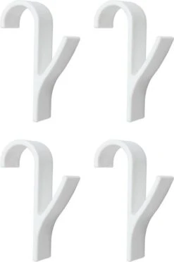 4x Handdoek Haak - Kleding Haak Voor Radiator - Radiatorhaakje - Handdoek Houder Hangend Aan Verwarming - Badkamer Haken Hangend - Ophanghaakjes - Wit -Badkamer Producten Winkel 797x1200 3