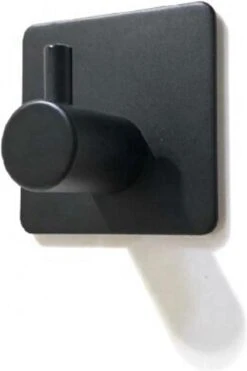 Merkloos Handdoekhaak Set Van 4 Stuks Zonder Boren RVS Zwart Vierkant Zelfklevend Badjas Theedoek Hanger Keuken Badkamer Handdoek Haakjes -Badkamer Producten Winkel 798x1200 1