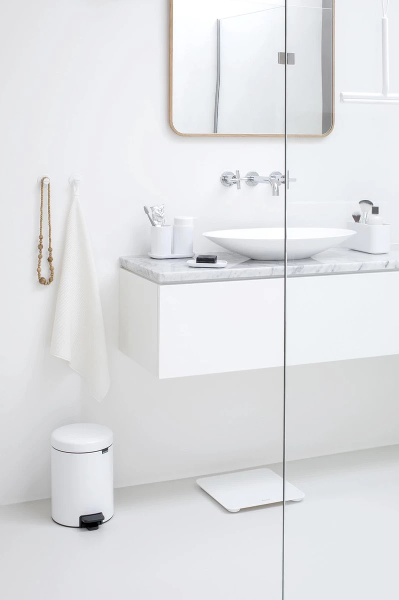 Brabantia ReNew Handdoekhaakjes - 2 Stuks - White 8 Brabantia ReNew Handdoekhaakjes - 2 Stuks - White - Afbeelding 6