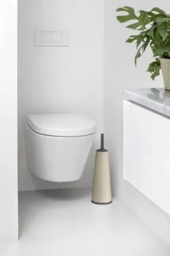 Brabantia ReNew WC Borstel - Met Houder - Soft Beige -Badkamer Producten Winkel 799x1200 24