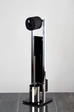 WENKO Toiletbutler Rivalta RVS Glanzend - Toiletborstel Met Houder, Toiletrolhouder En Reserverolhouder -Badkamer Producten Winkel 802x1200 10