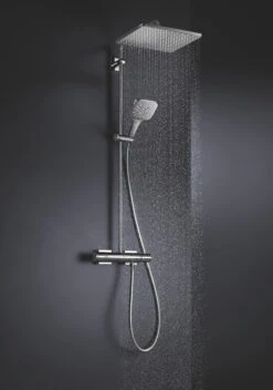 GROHE Rainshower Smartactive Cube 130 Douchekop - Ø 13cm - EcoJoy® - 3 Straalsoorten - 26582000 -Badkamer Producten Winkel 841x1200