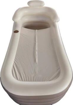 Easy Bath Opblaasbaar Bad - Zitbad - IJsbad - Ligbad - Inclusief Elektrische Pomp - Voor Volwassenen - Roze -Badkamer Producten Winkel 843x1200