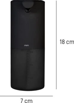 MikaMax Automatische Zeepdispenser - Zeeppompje - Oplaadbaar - Foam Technologie - Infrarood Sensor - Mat Zwart - 350ml 11 MikaMax Automatische Zeepdispenser - Zeeppompje - Oplaadbaar - Foam Technologie - Infrarood Sensor - Mat Zwart - 350ml -Badkamer Producten Winkel 857x1200 7