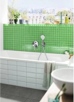 Hansgrohe Crometta 100 Vario Handdouche - Wit / Chroom -Badkamer Producten Winkel 872x1200