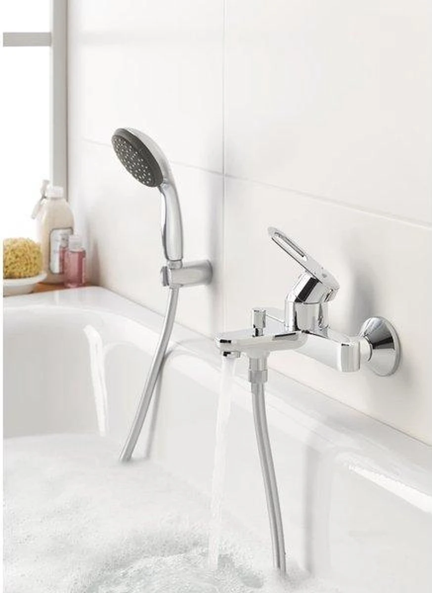 GROHE QuickFix Vitalio Start 100 Waterbesparende Douchekop - Ø 10 Cm - EcoJoy - 2 Straalstanden 11 GROHE QuickFix Vitalio Start 100 Waterbesparende Douchekop - Ø 10 Cm - EcoJoy - 2 Straalstanden - Afbeelding 9