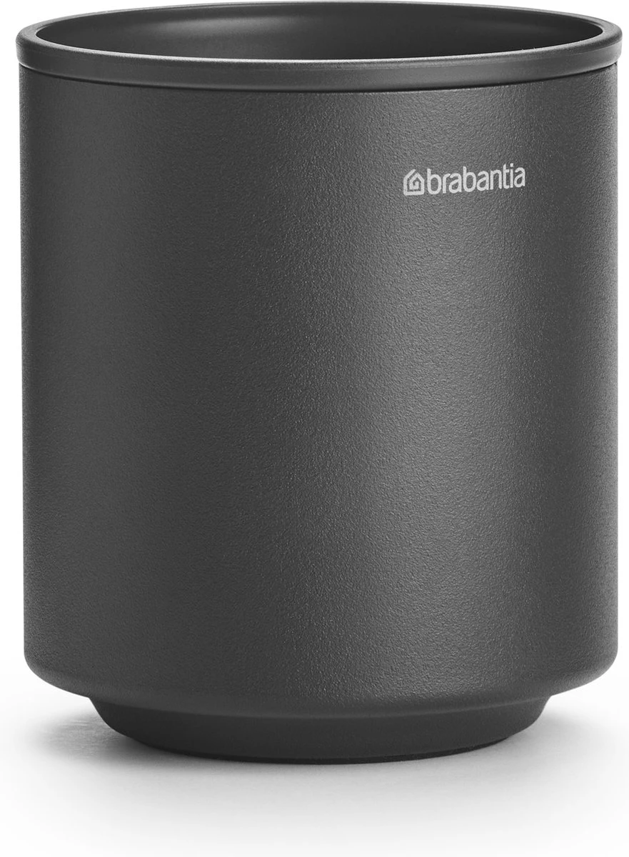 Brabantia MindSet Tandenborstelhouder - Mineral Infinite Grey 4 Brabantia MindSet Tandenborstelhouder - Mineral Infinite Grey - Afbeelding 2