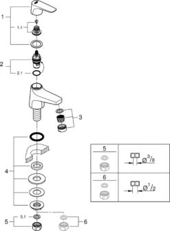 GROHE QuickFix Start Flow Fonteinkraan - Lage Uitloop - Chroom - 20577000 -Badkamer Producten Winkel 883x1200 1