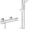 GROHE Grohtherm 800 Thermostatische Douchekraan - Met Doucheset - EcoJoy®- Chroom - 34565001 -Badkamer Producten Winkel 884x1200