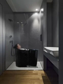 EKEO Zitbad - 200L - Voor Volwassenen - Zwart -Badkamer Producten Winkel 899x1200 9