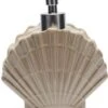 Riviera Maison Zeeppompje, Zeepdispenser Schelp - RM Beach Shell Soap Dispenser - Wit - Keramiek - 450 ML -Badkamer Producten Winkel 900x1200 68