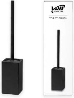 VDN Stainless Toiletborstel Met Houder - Toiletborstelhouder - Zwart - Wc Borstel Met Houder - Vierkant - RVS - Vrijstaand 11 VDN Stainless Toiletborstel Met Houder - Toiletborstelhouder - Zwart - Wc Borstel Met Houder - Vierkant - RVS - Vrijstaand -Badkamer Producten Winkel 911x1200 2