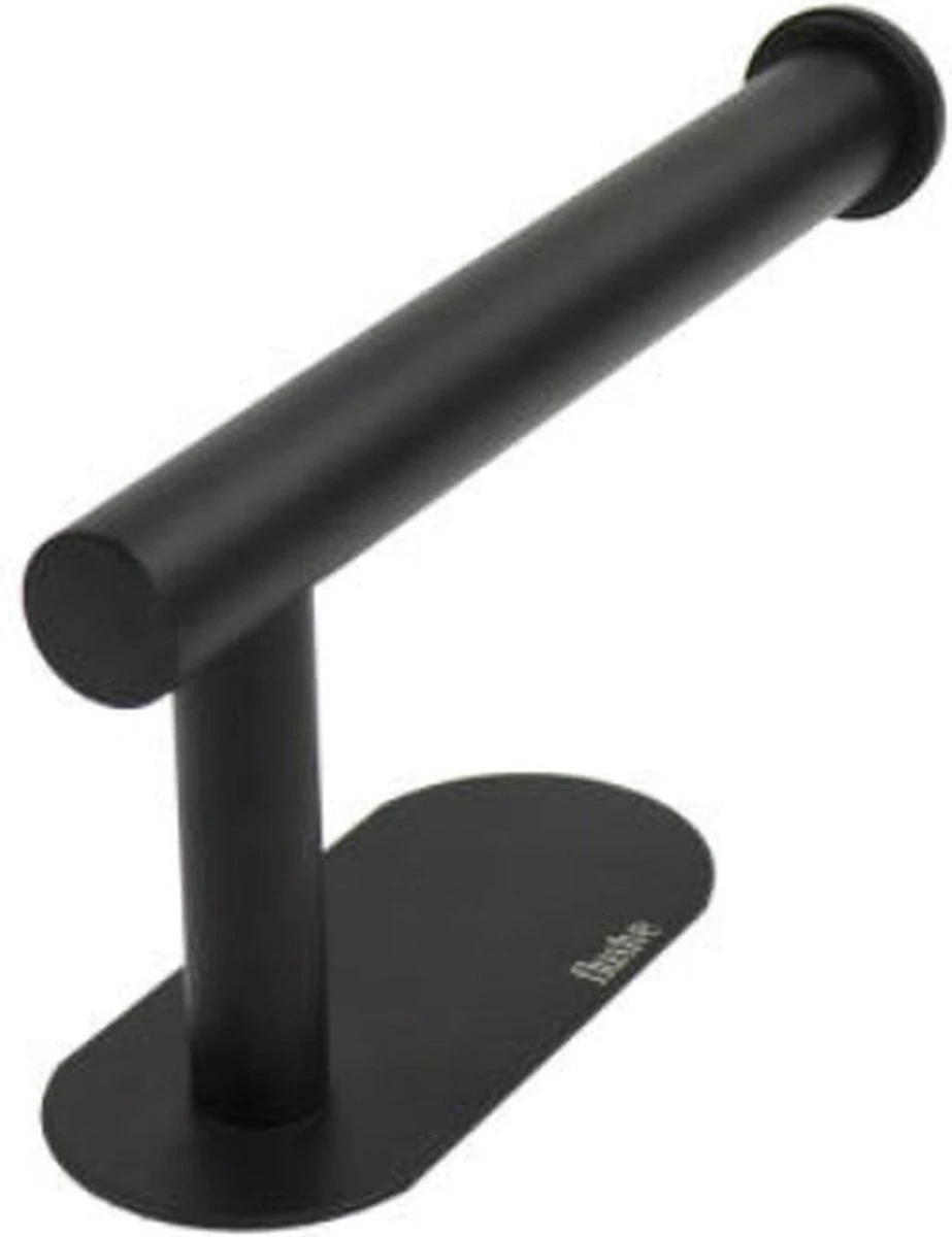 Flusive Toiletrolhouder Met 4 Handdoekhaakjes - Wc Rolhouder - Zelfklevend Zonder Boren - RVS - Zwart 11 Flusive Toiletrolhouder Met 4 Handdoekhaakjes - Wc Rolhouder - Zelfklevend Zonder Boren - RVS - Zwart - Afbeelding 9